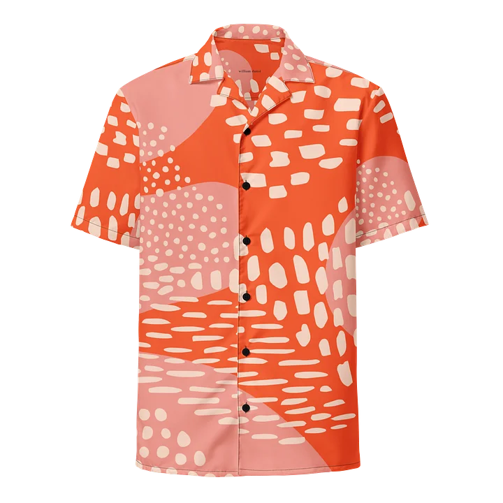 Coral Bloom Hawaiian Shirt product image (1)