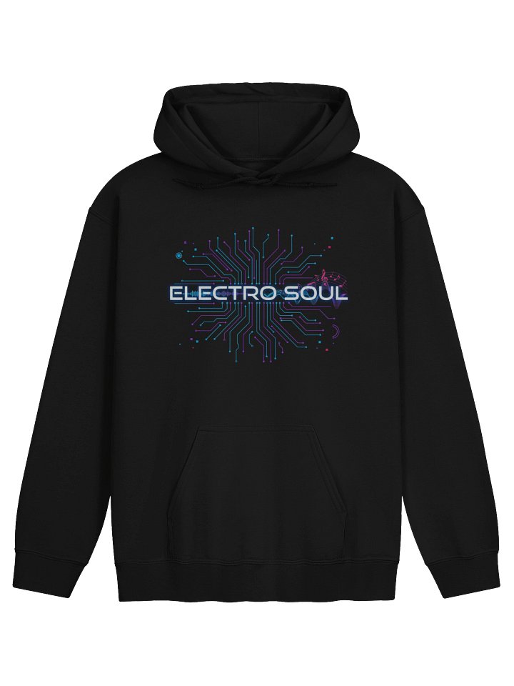 ElectroSoul Neon Circuit Hoodie product image (3)