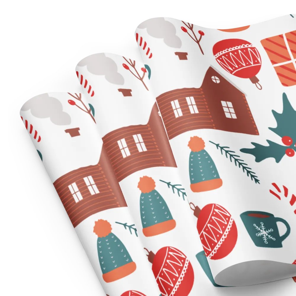 Holiday Cheer Wrapping paper product image (8)