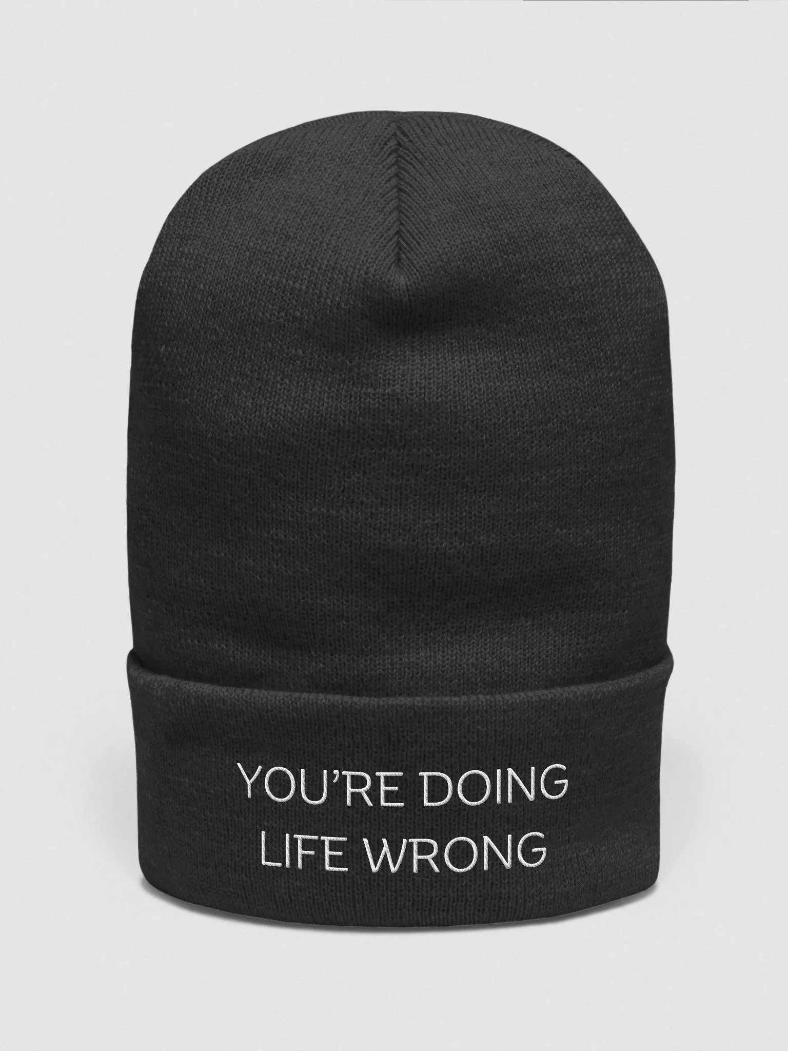 You're Doing Life Wrong Beanie product image (3)