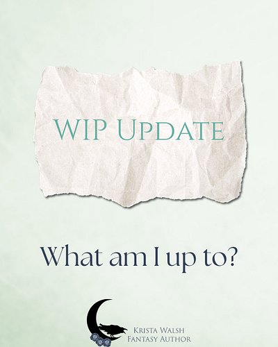 What do I have on the go this week? 

Three major projects, all of them on or ahead of schedule! 

The 2nd proofread of A Rel...