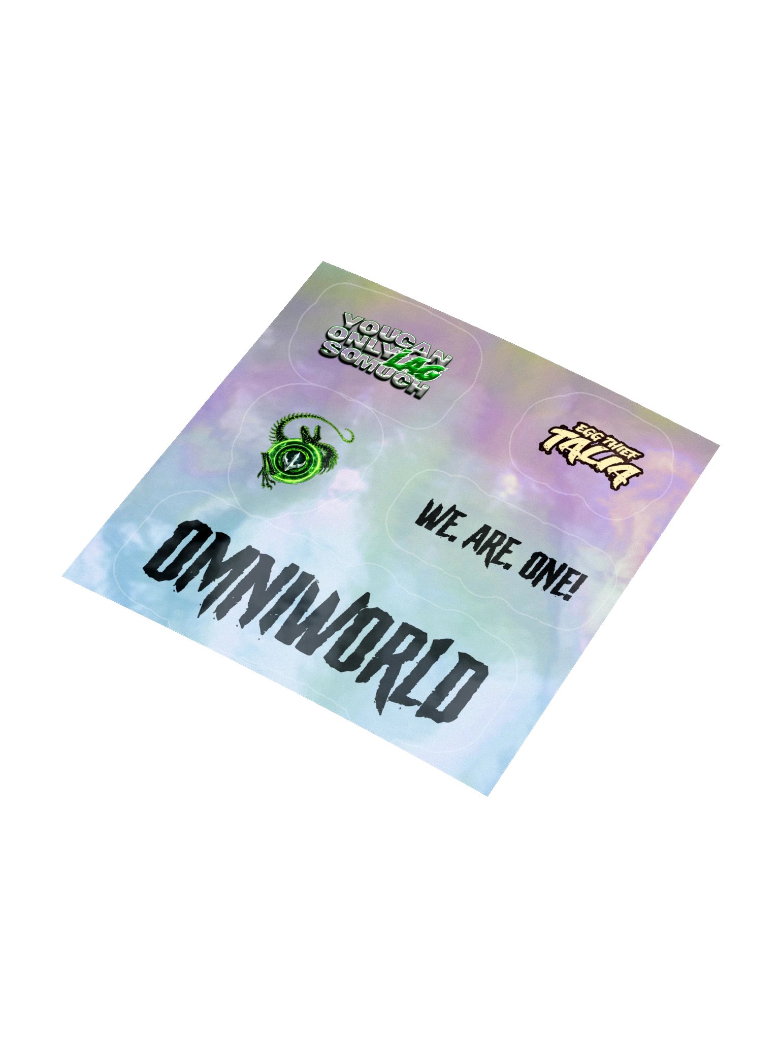 OMNIWORLD Holographic Kiss-Cut Sticker Sheet product image (7)