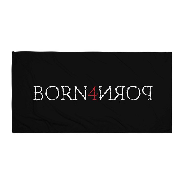 BORN4PORN towel product image (1)