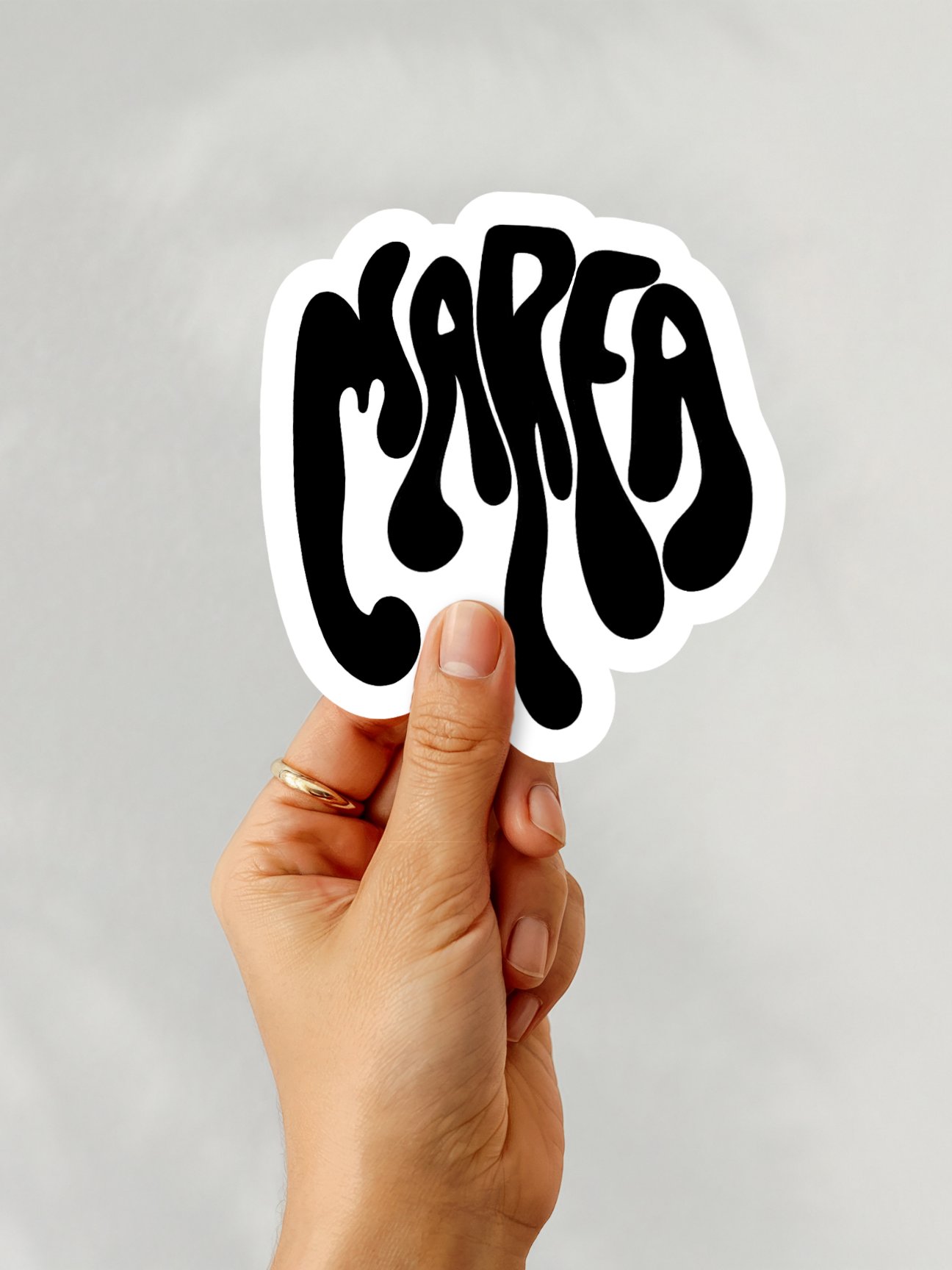 Marfa Bubble Text Sticker product image (1)