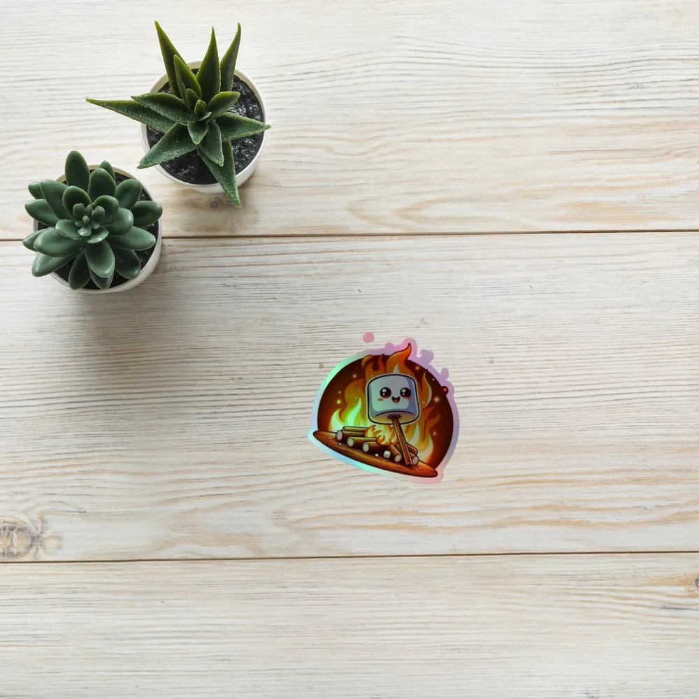 Toastie holo sticker product image (10)