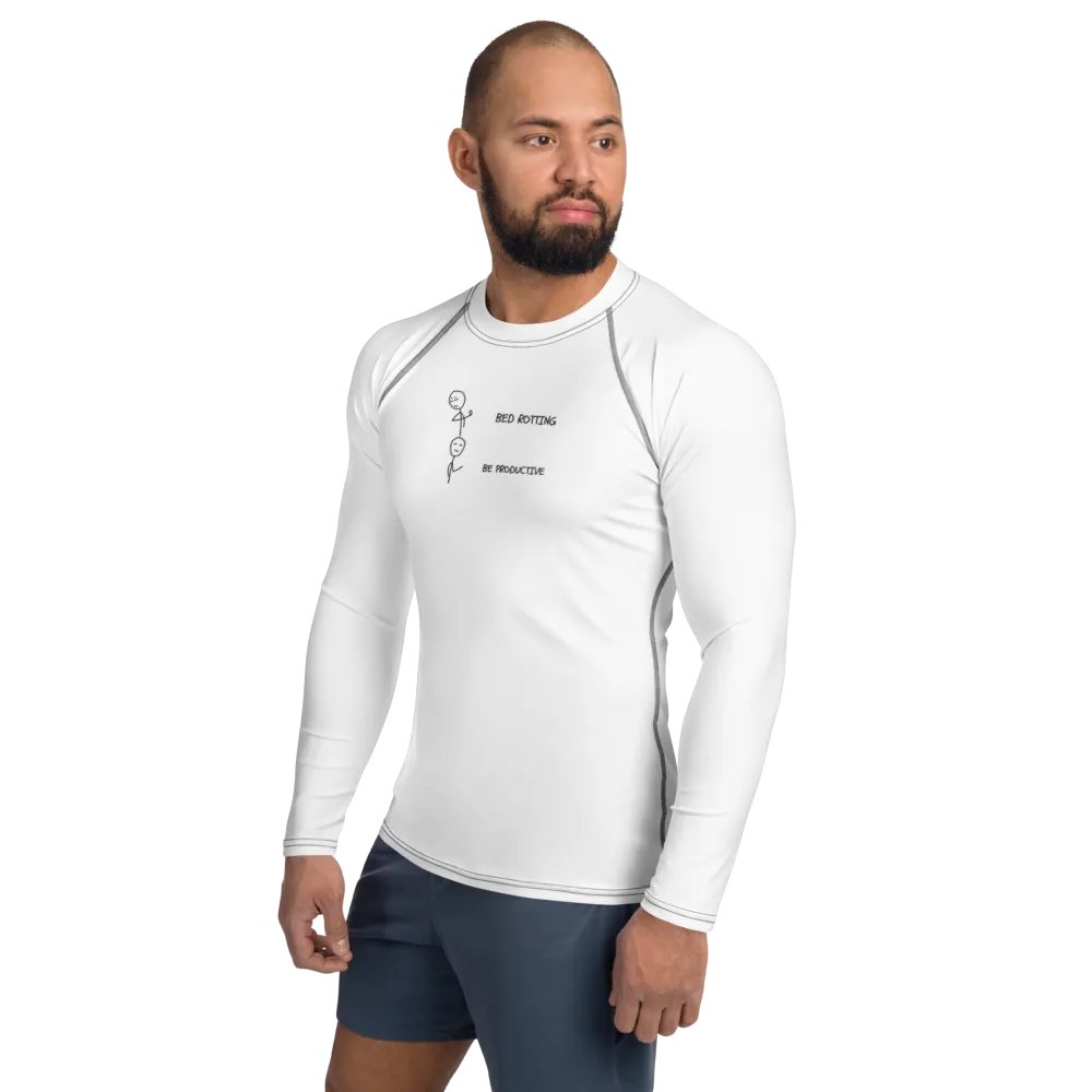 Bed Rotten vs Be Productive Rash Guard product image (3)