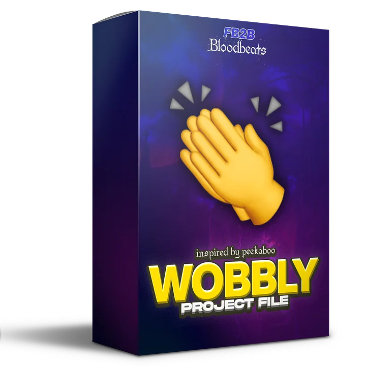 1 hour to make UK dubstep project file, "wobbly" product image (1)
