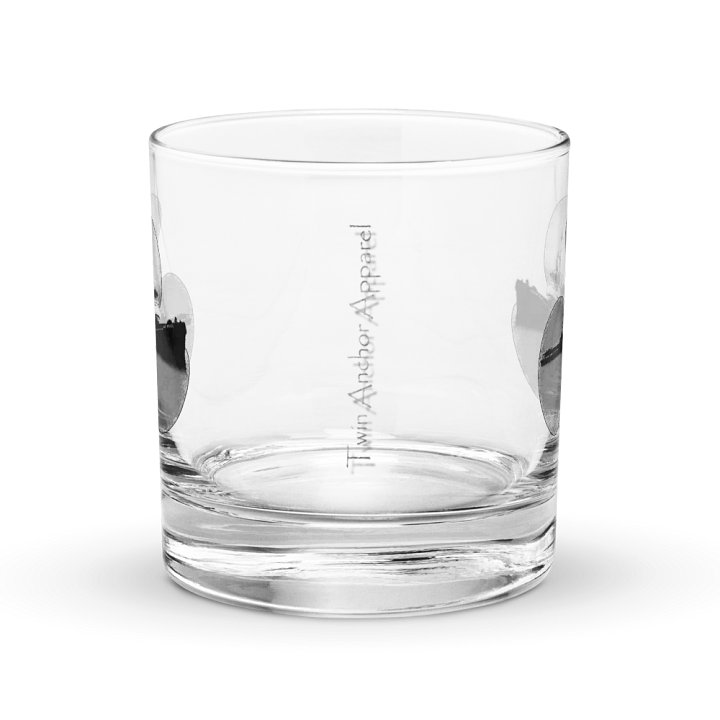 Red Twin Anchor Marco tug Rocks Glass 10.5oz product image (2)