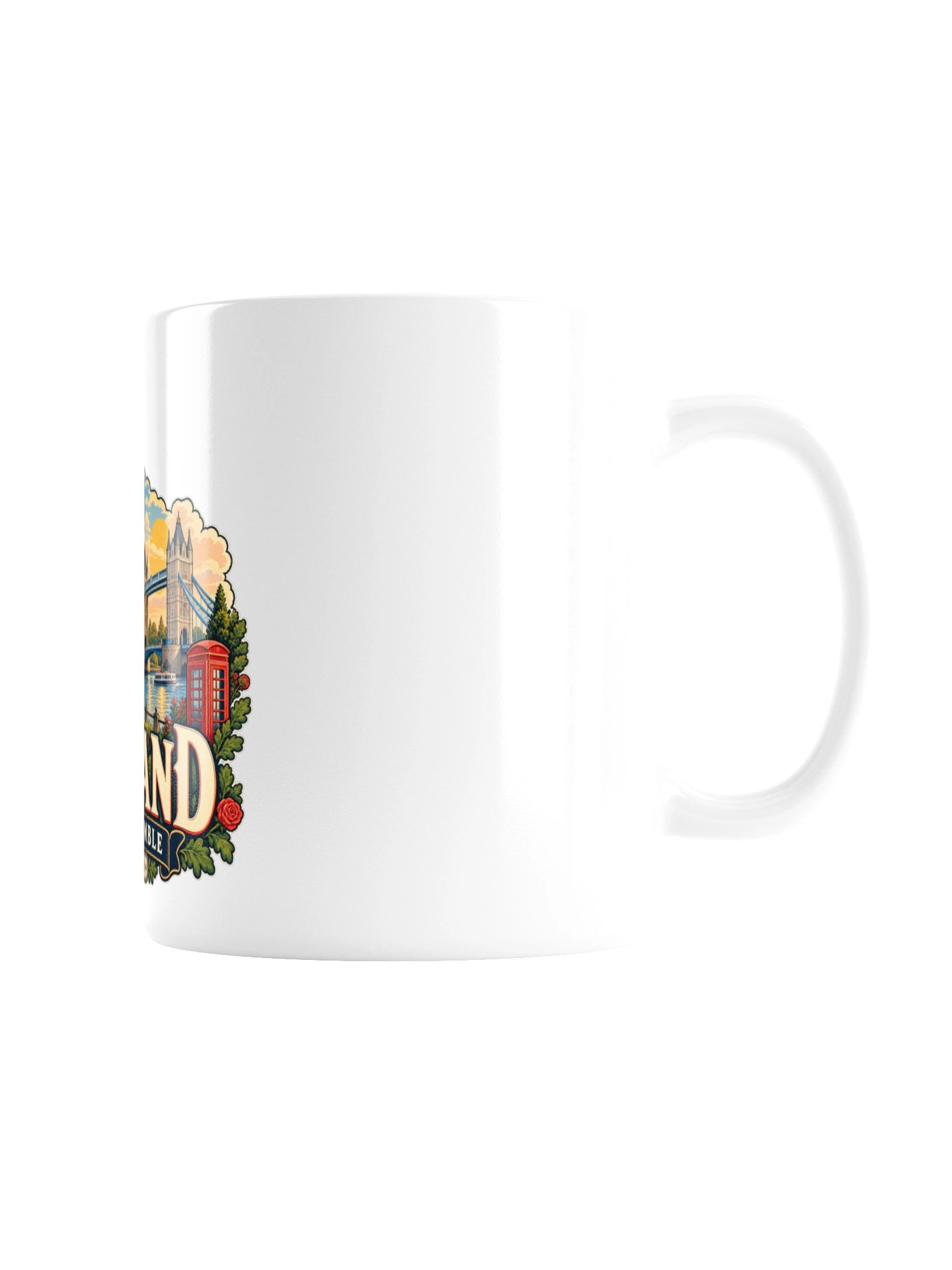 England Big Ben & Tower Bridge Ceramic Coffee Mug | WanderOdd product image (3)