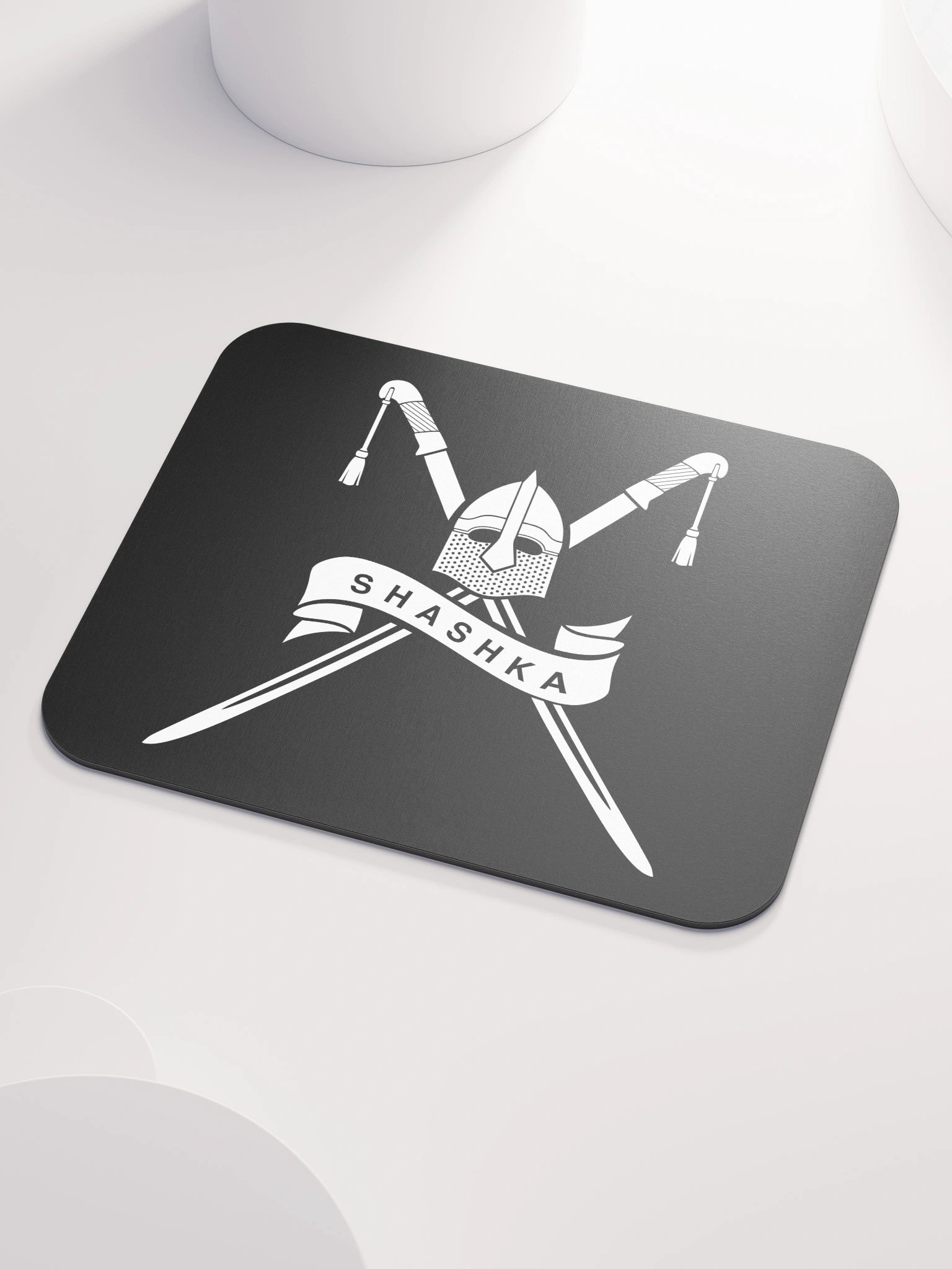 White Shashka Mouse Pad product image (3)