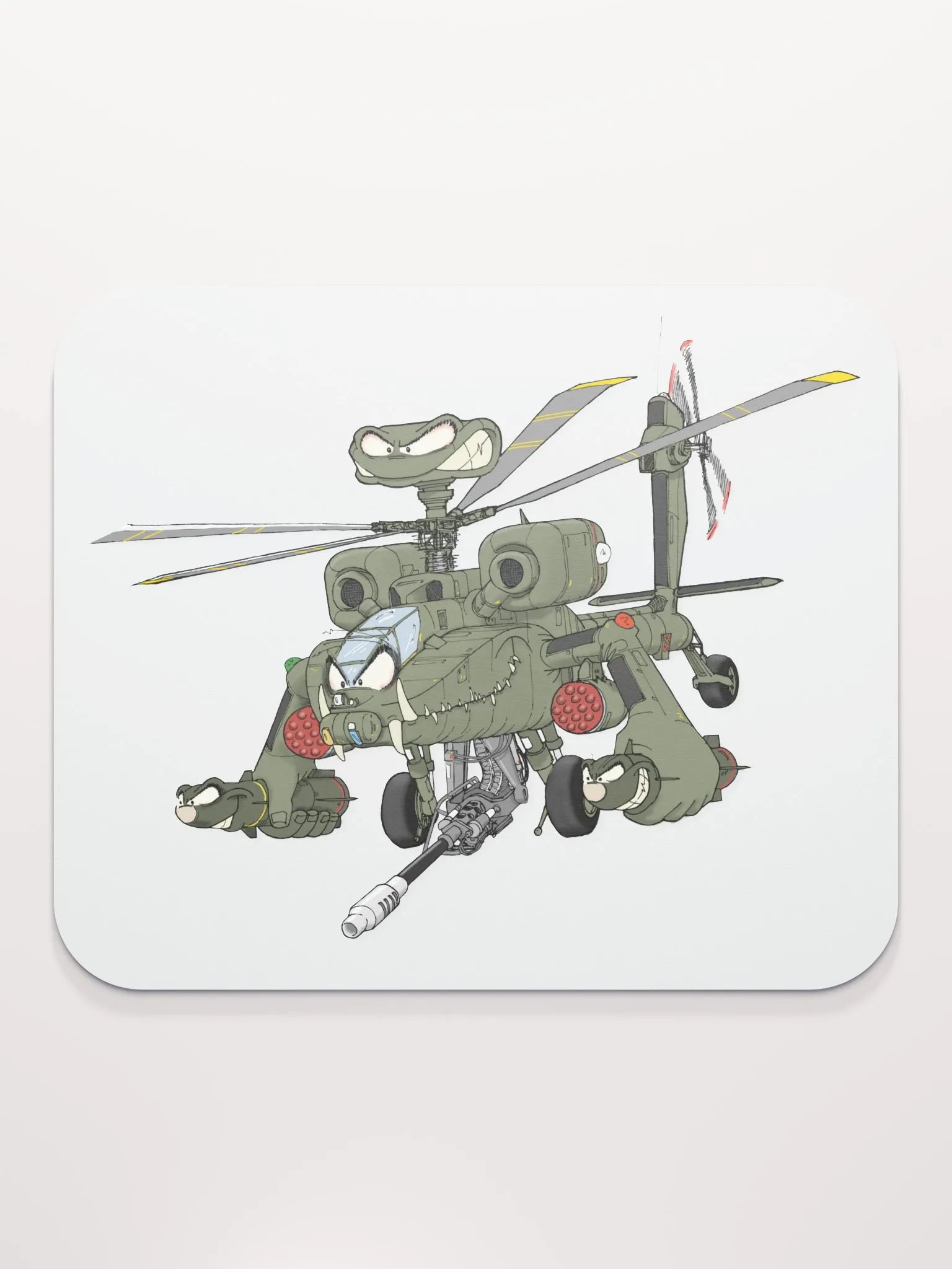 AH-64D Apache Mouse Pad (Charity Sale) product image (2)