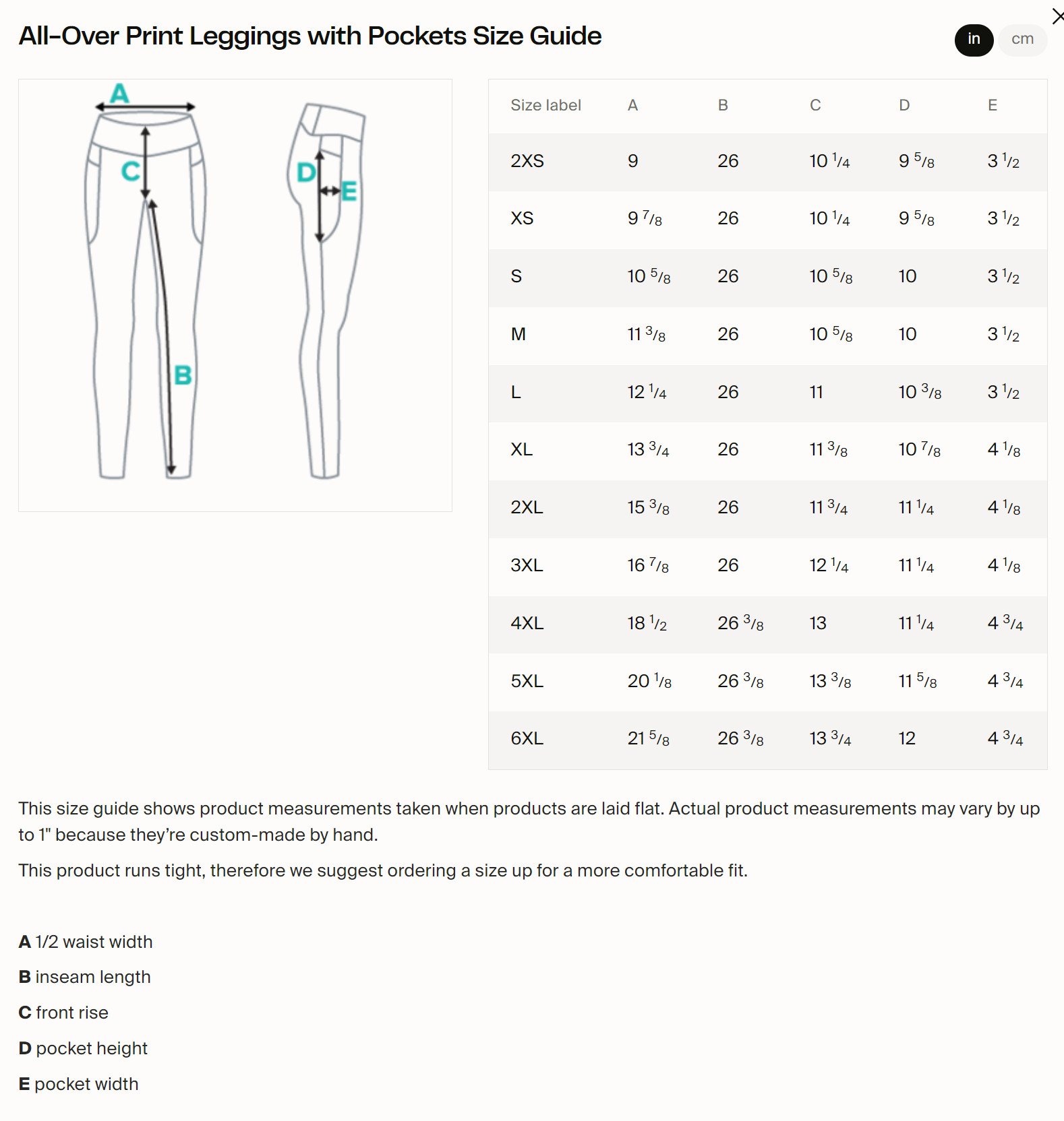 Fantasy World (leggings with pockets) product image (4)