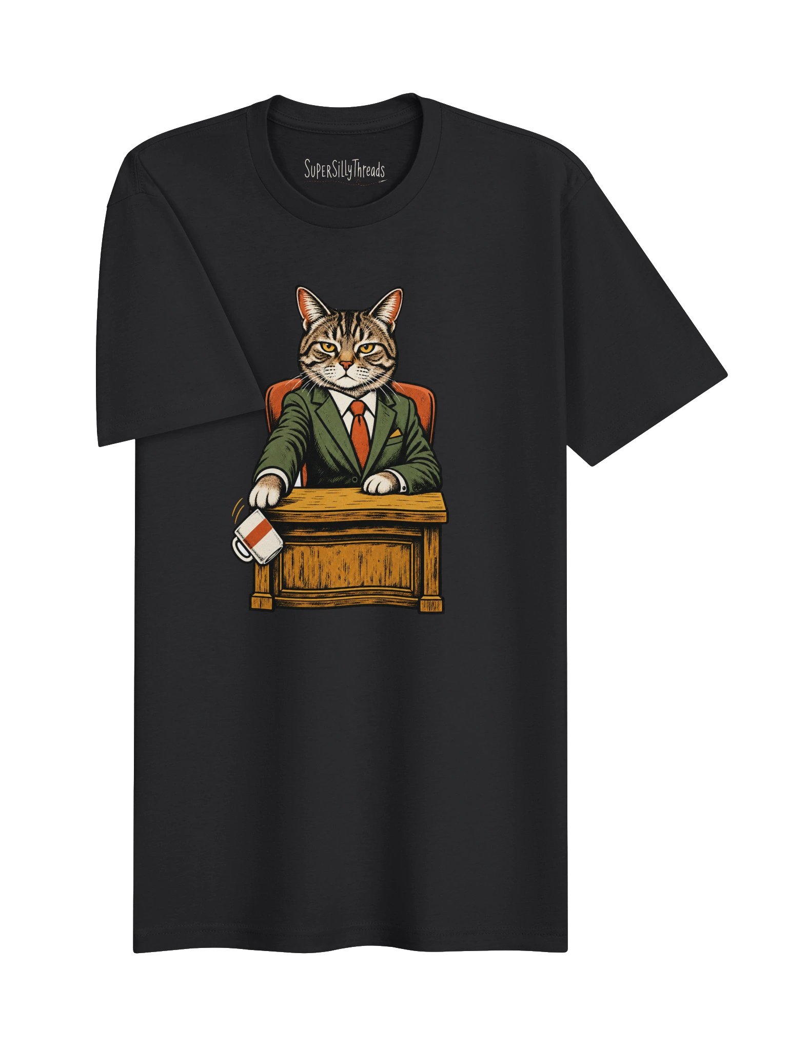 Executive Decision Cat Tee product image (7)