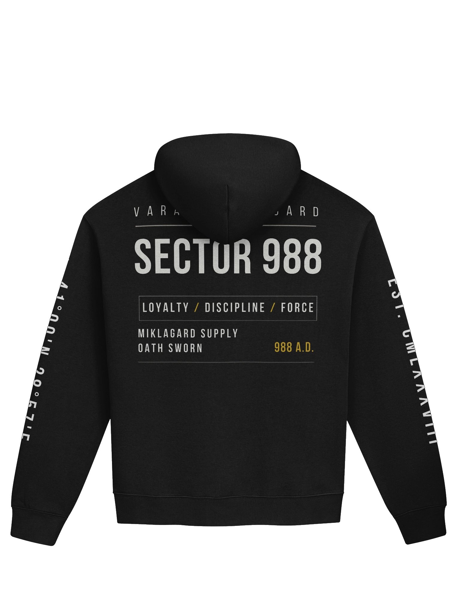SECTOR 988 — Tactical Code Hoodie product image (1)