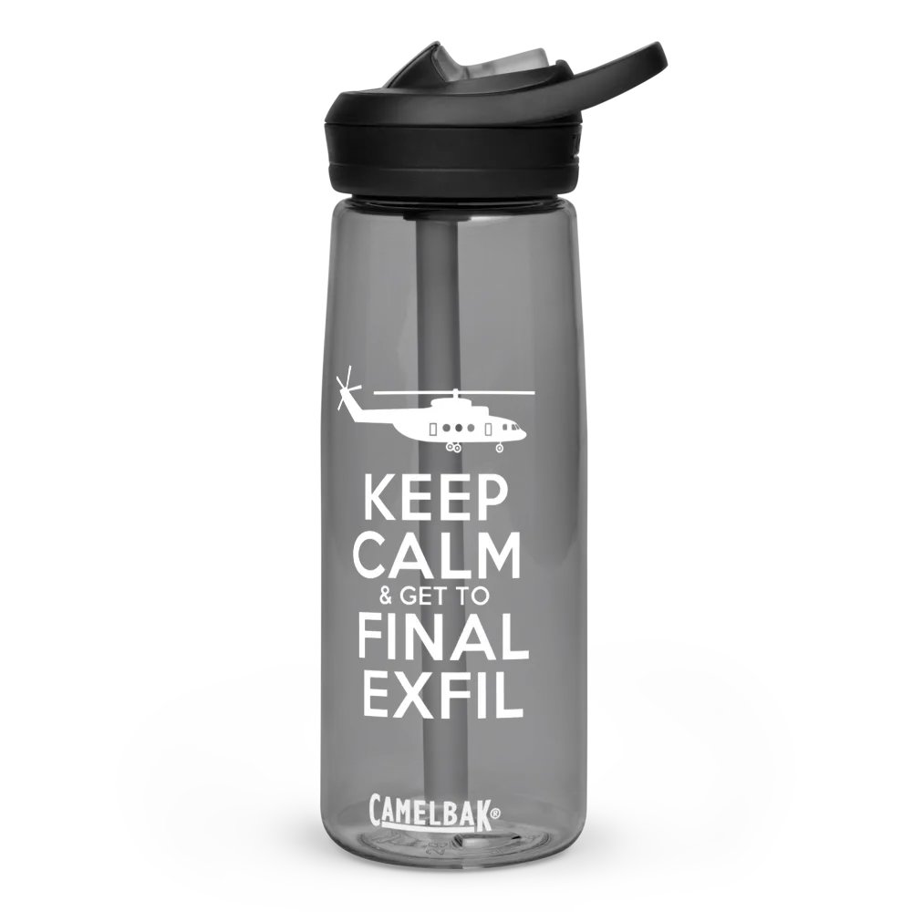 Keep Calm & Get To Final Exfil Water Bottle product image (1)