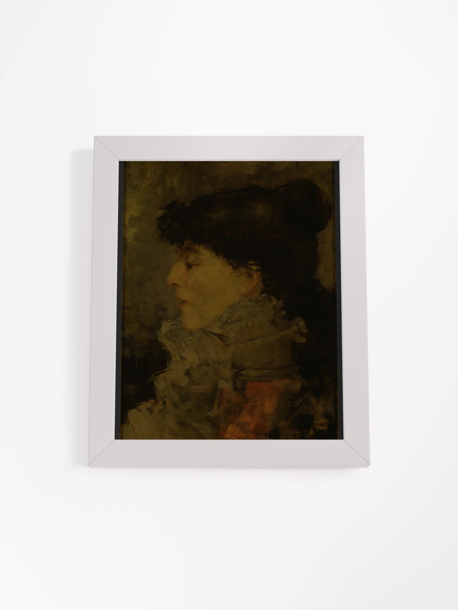 Jules Bastien-Lepage, Portrait of Sarah Bernhardt (1878) Fine Art Print product image (25)