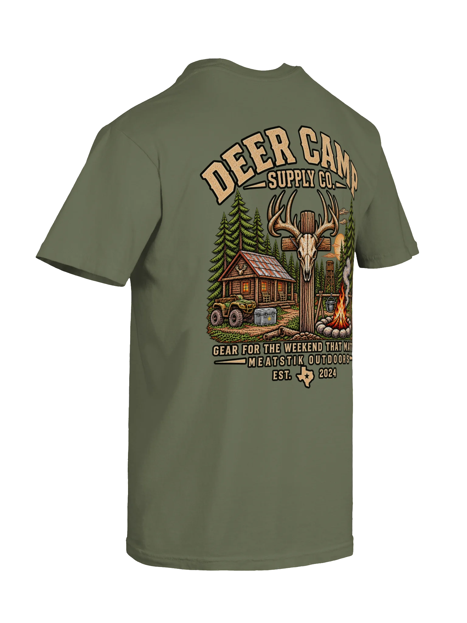 Deer Camp Supply Co. Comfort Colors Tee product image (32)