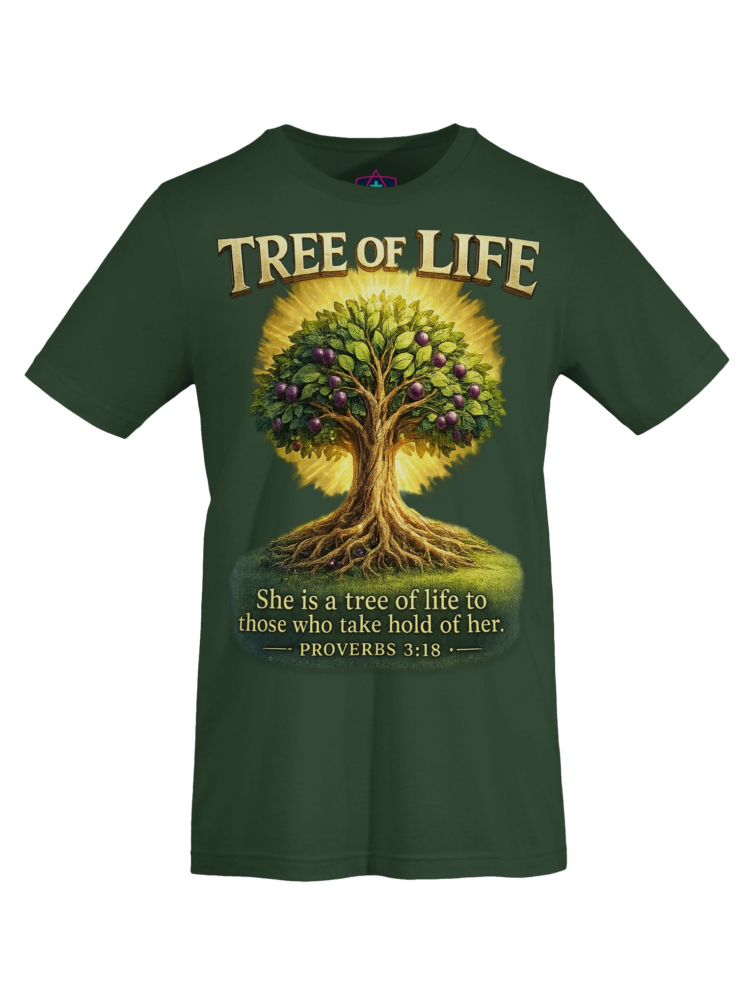 Tree of Life – Unisex Men’s and Women’s Christian Faith Classic Tee product image (16)