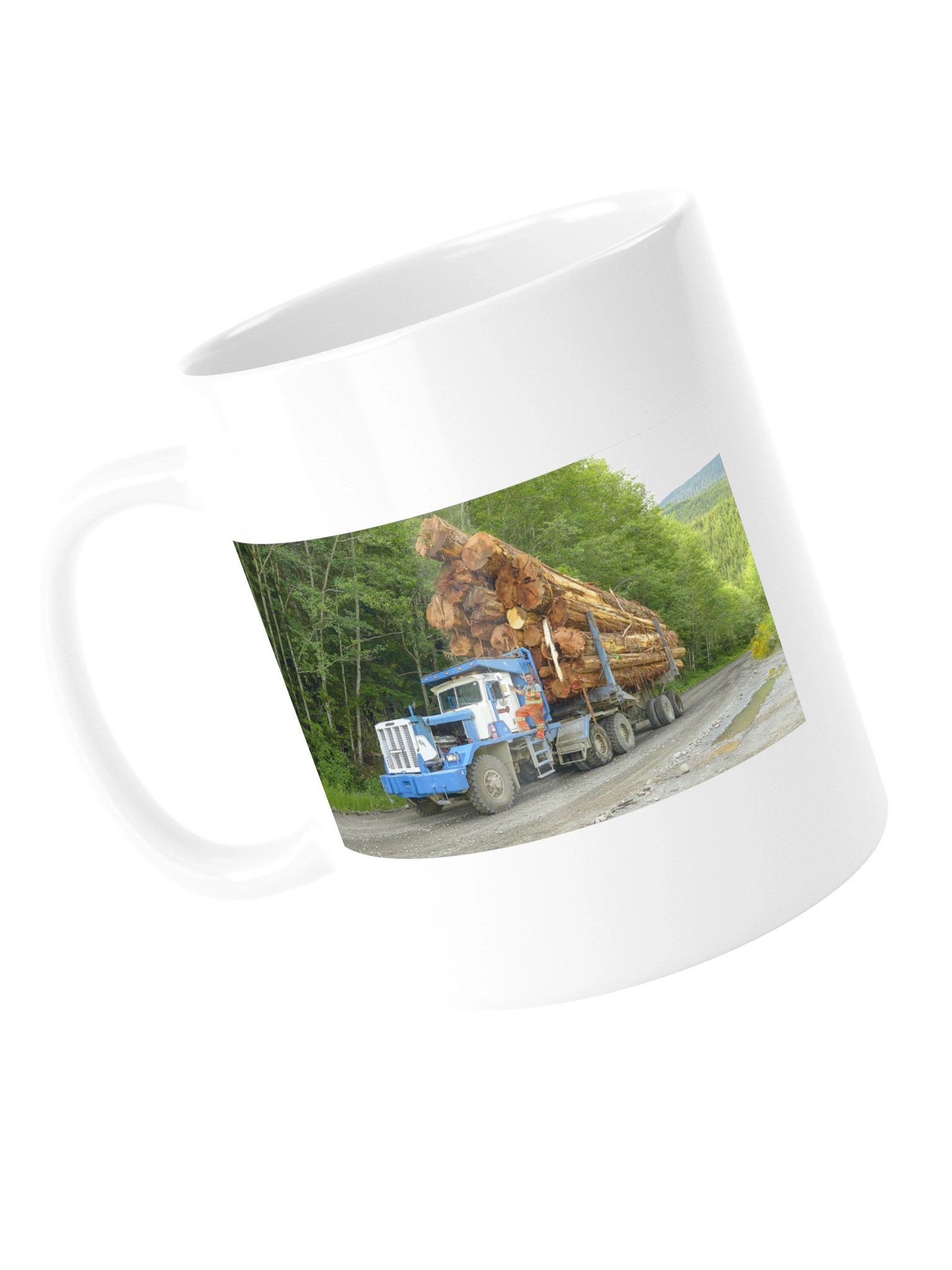 Road Rail Marine mug. Episode 24 Challenger truck and driver. product image (5)