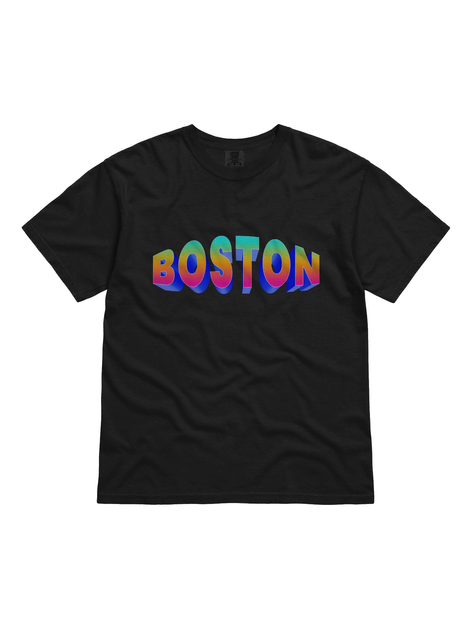 Boston 3D Bold Unisex T-Shirt product image (1)