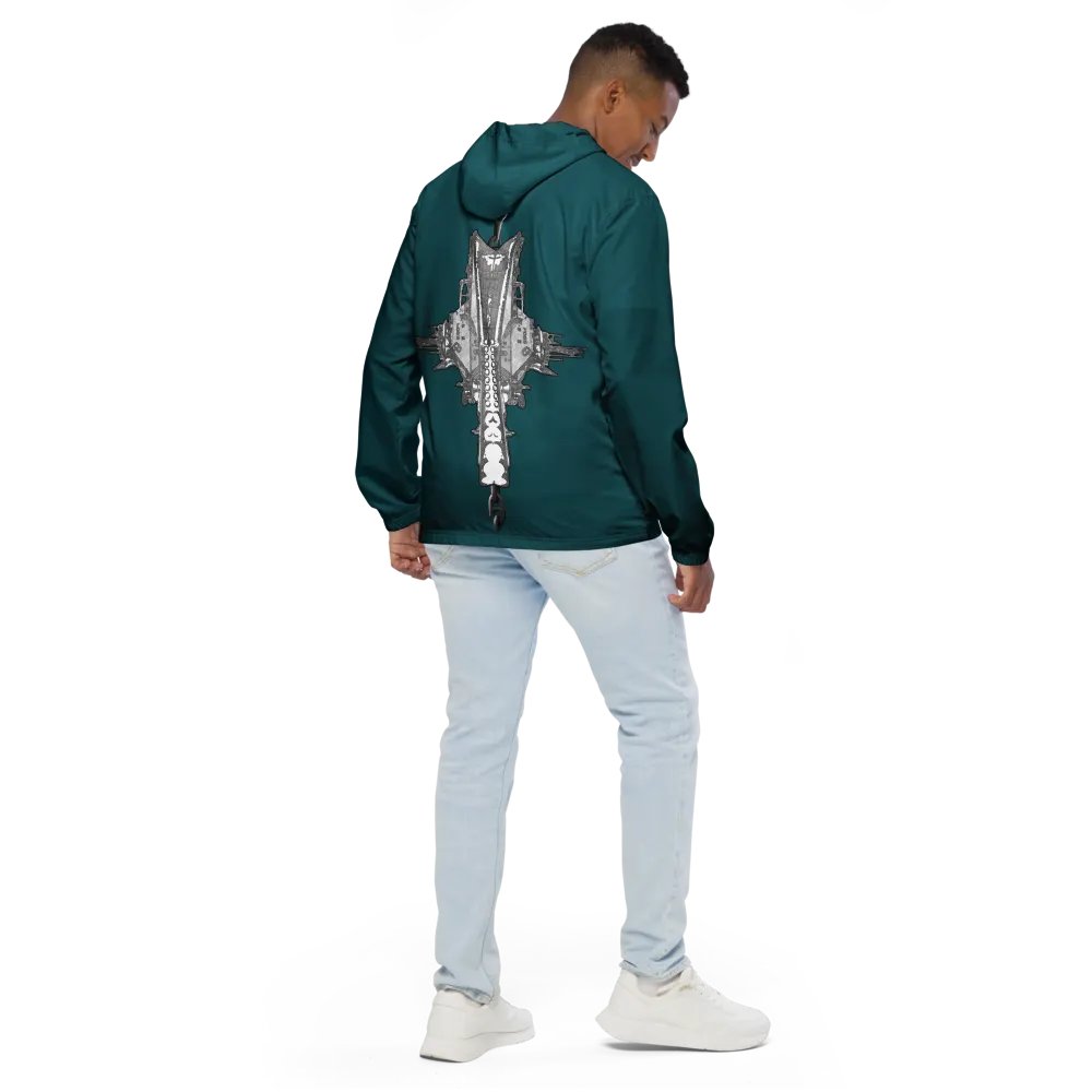 Teal Foss double tug Sketch Windbreaker product image (6)