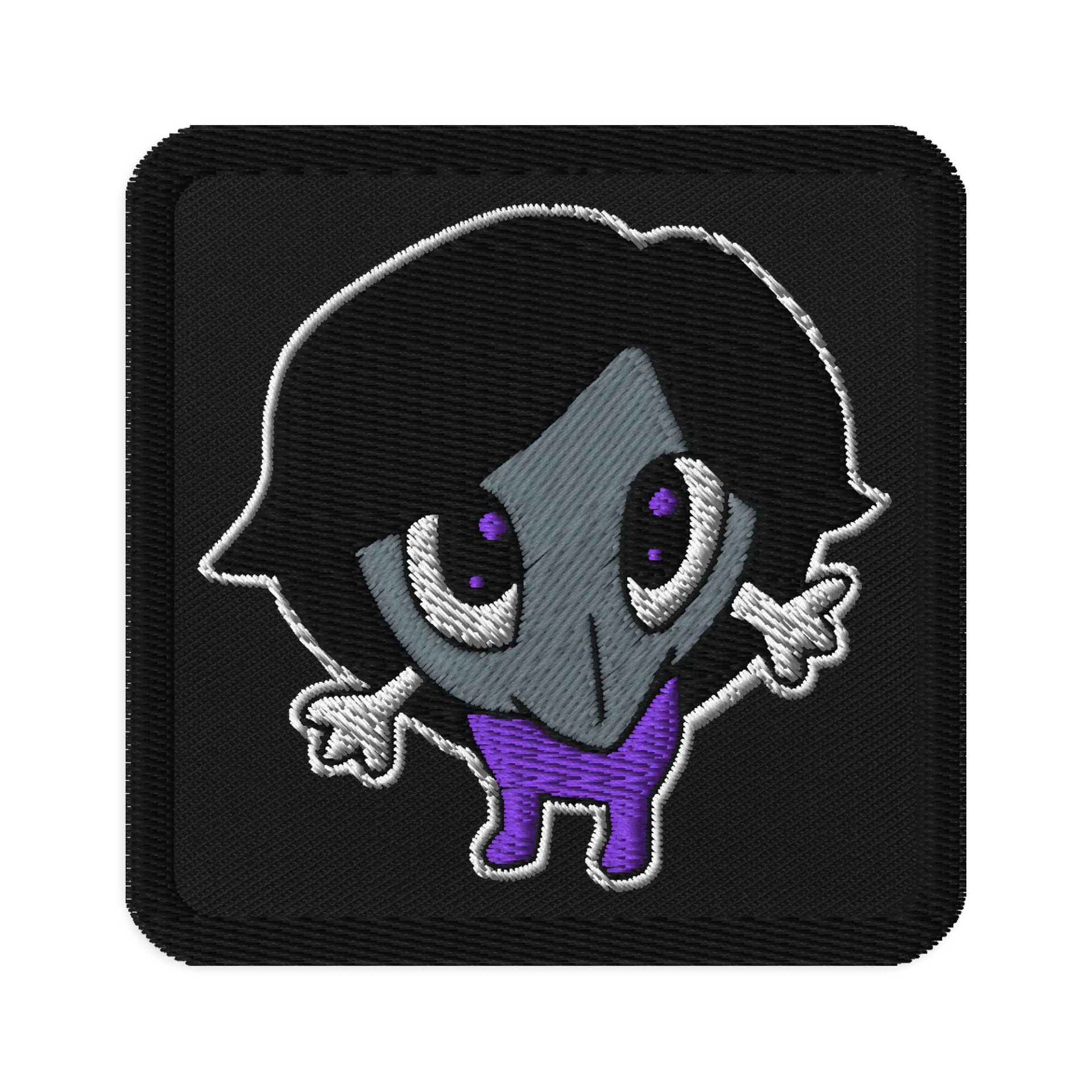lil nevermore - looking SQUARE PATCH product image (1)