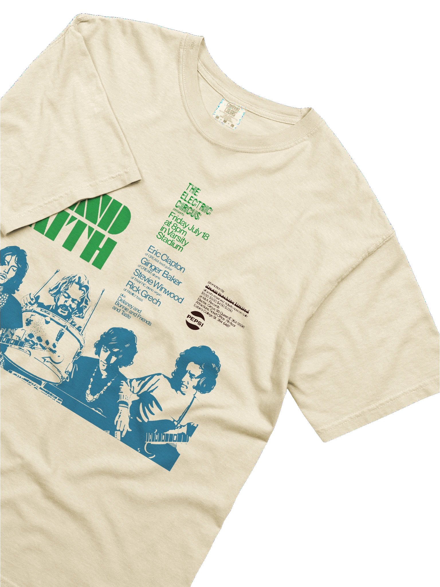 Blind Faith - Varsity Stadium, Toronto, July 18, 1969 product image (65)