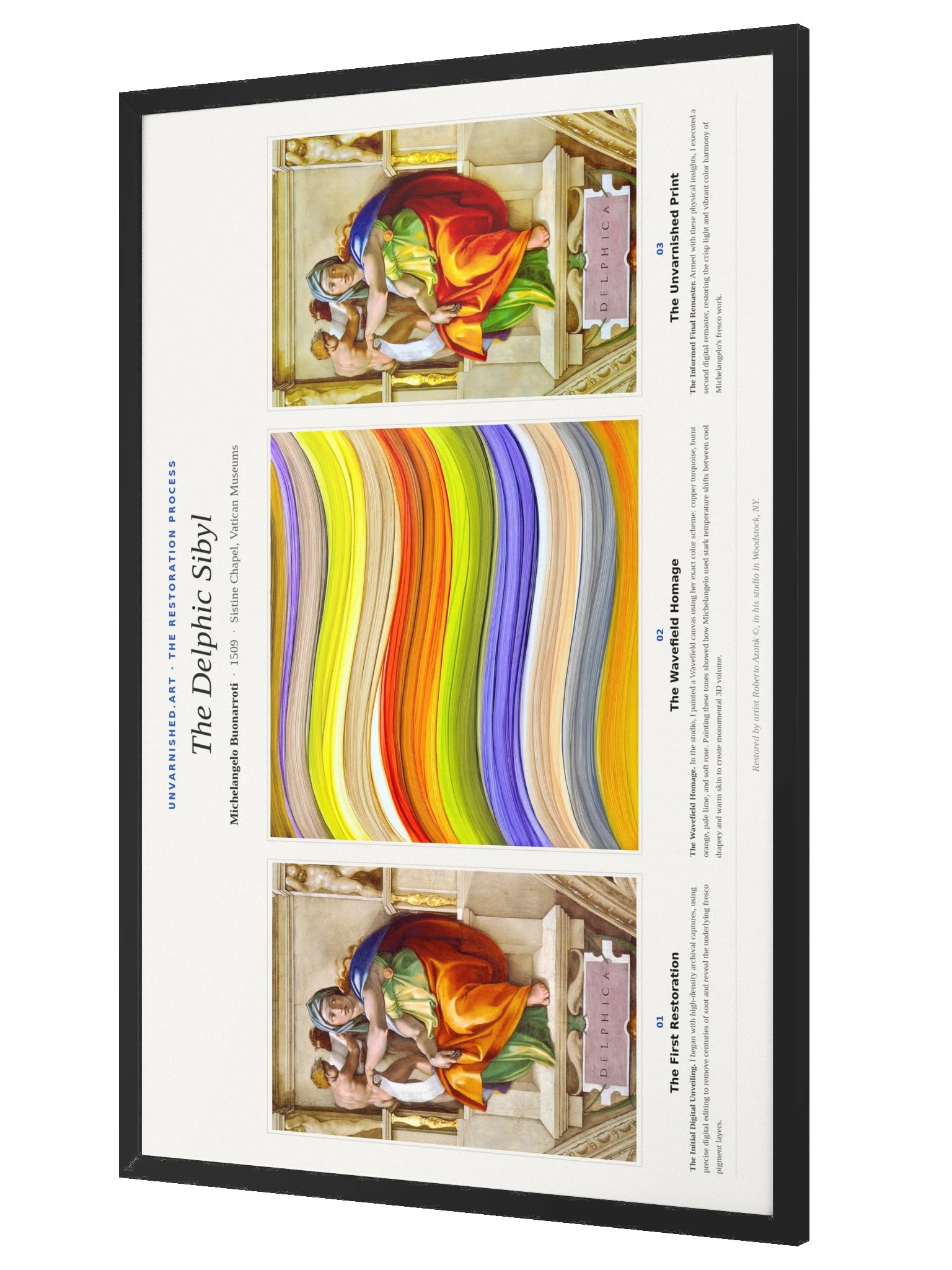 The Delphic Sibyl — Framed Process Poster product image (3)