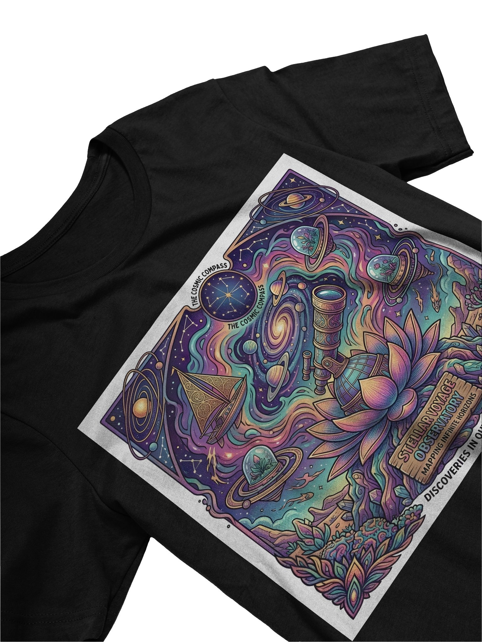 The Stellar Voyage Observatory Tee product image (3)