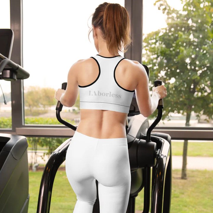 Padded All-Over Sports Bra product image (3)