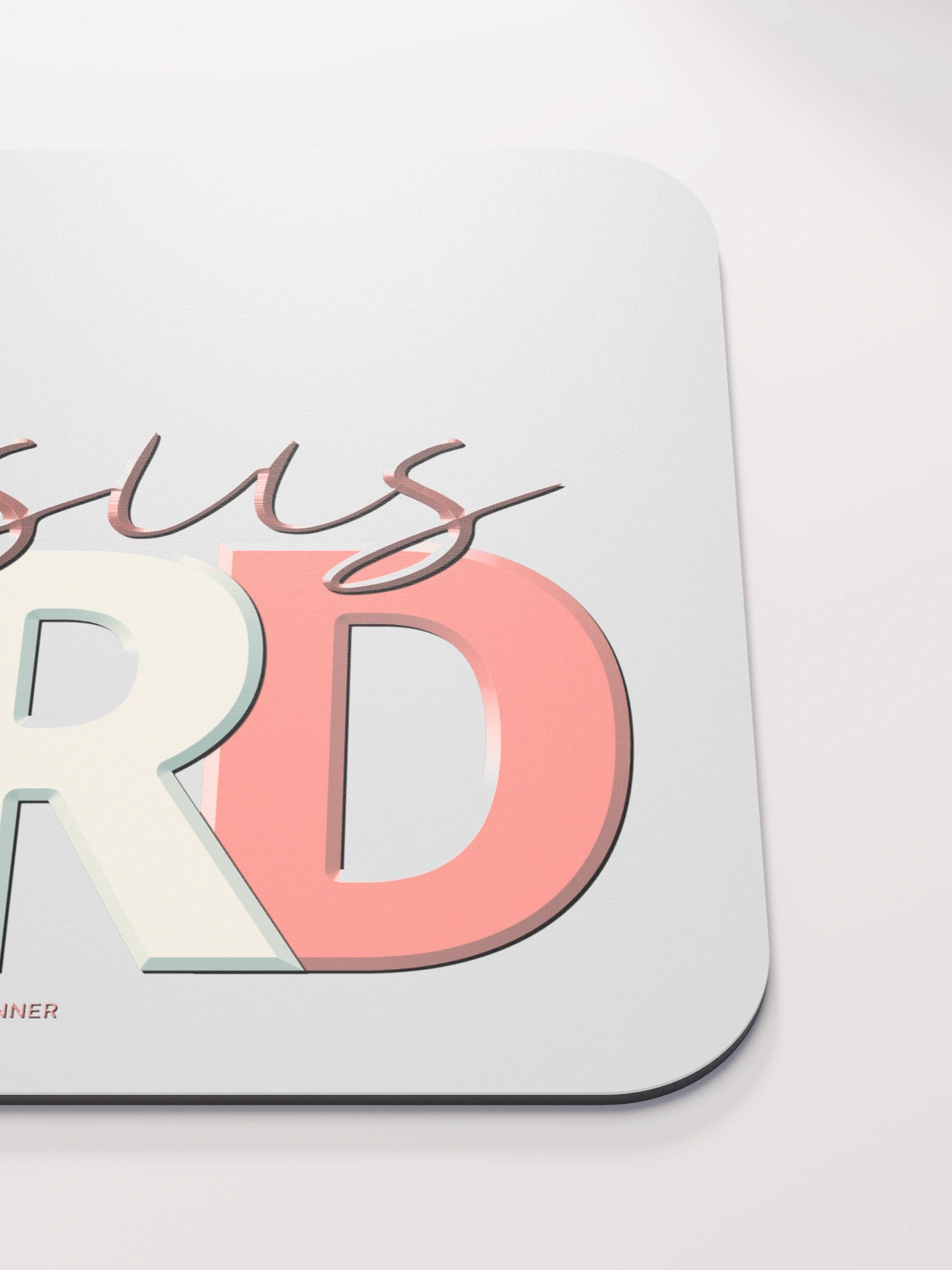 Jesus is Lord, Peach Mouse Pad product image (5)