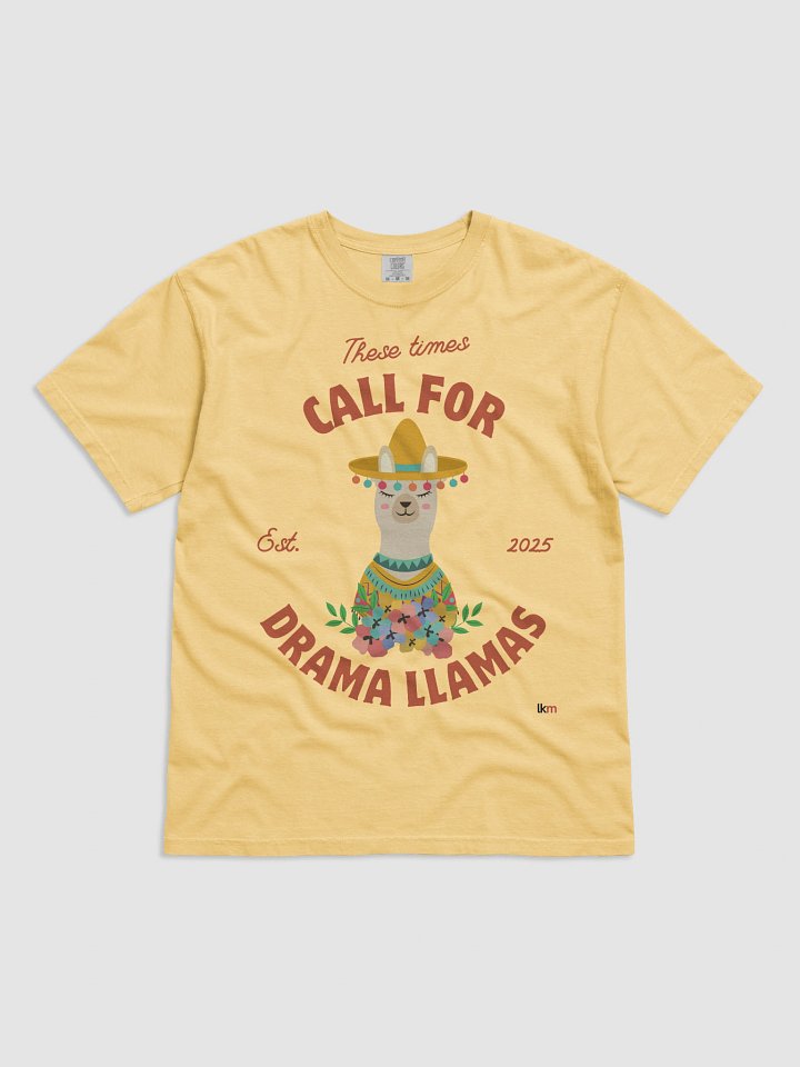 Yeehaw Drama Llama LKM Modern Fit Tee product image (1)