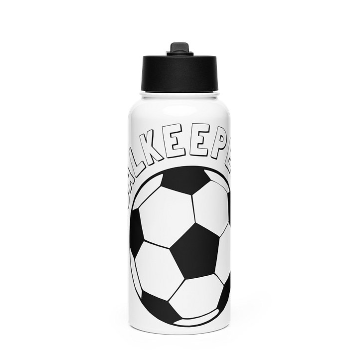 GOALKEEPER Soccer Graphic 32oz Straw Bottle product image (1)