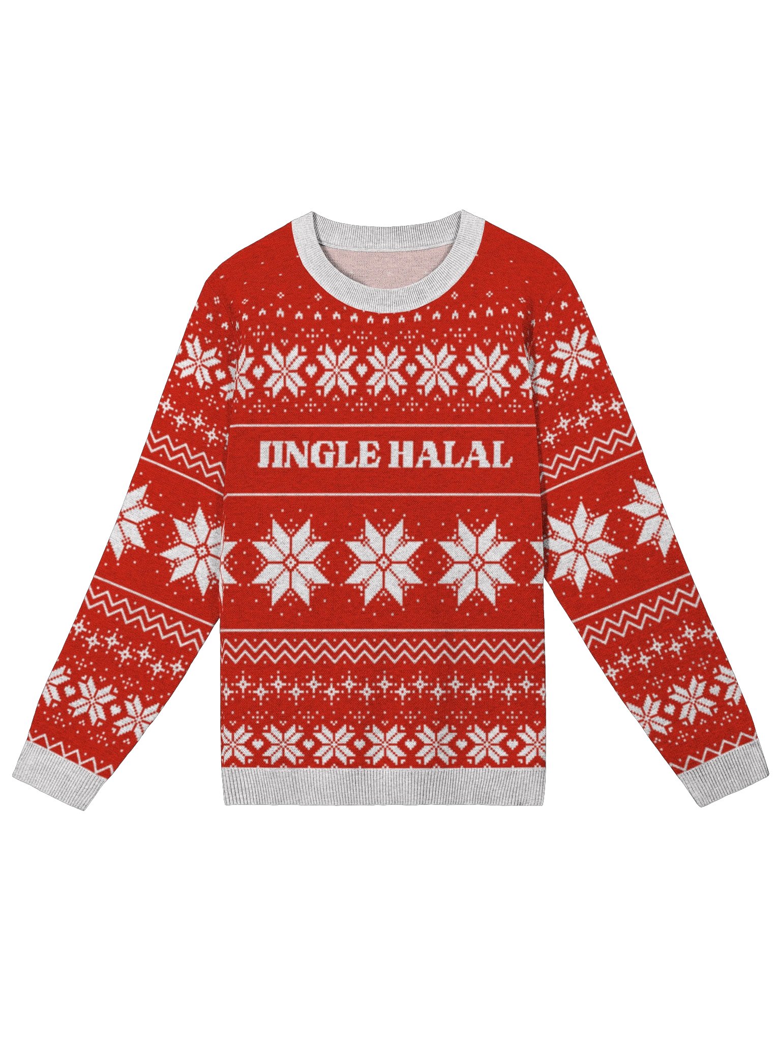 Jingle Halal Tatreez Christmas Sweater product image (1)