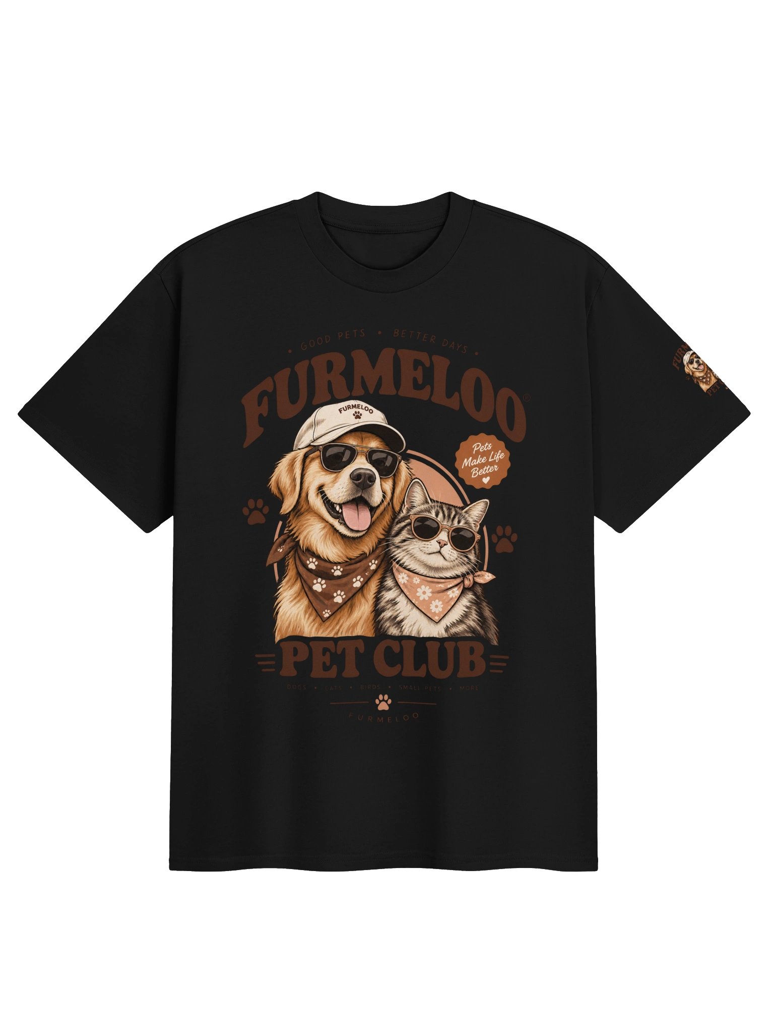 Dog & Cat Lover Vintage Design product image (2)