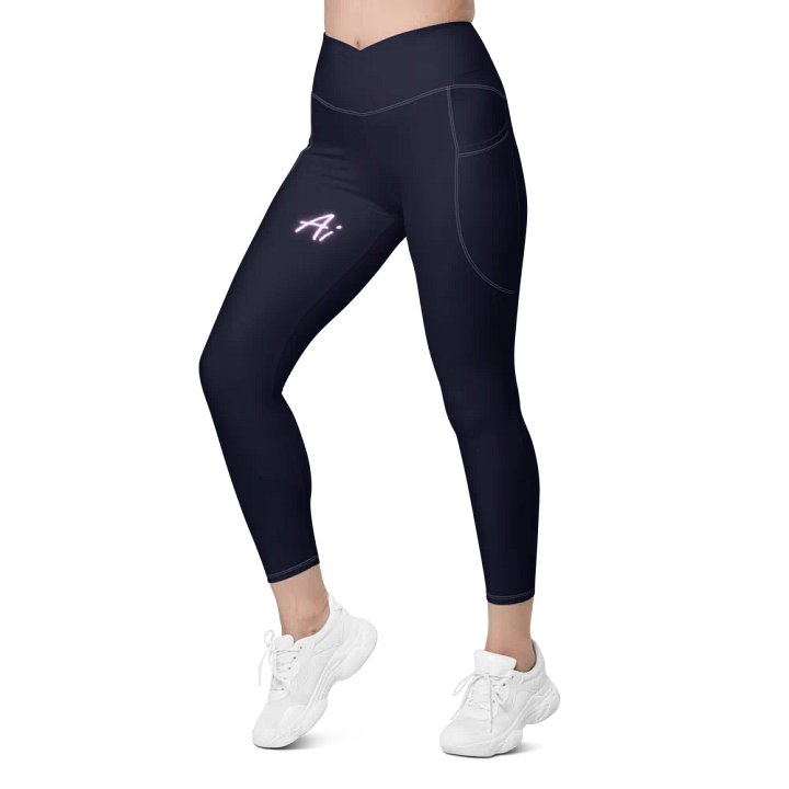 Neon Glow AI All-Over Leggings product image (1)