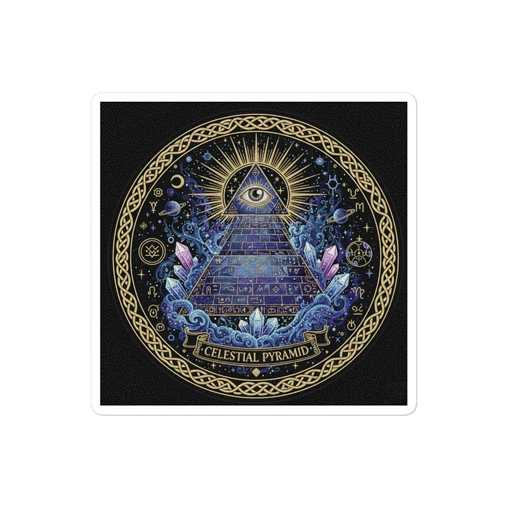 Celestial Pyramid Kiss Cut Stickers product image (2)