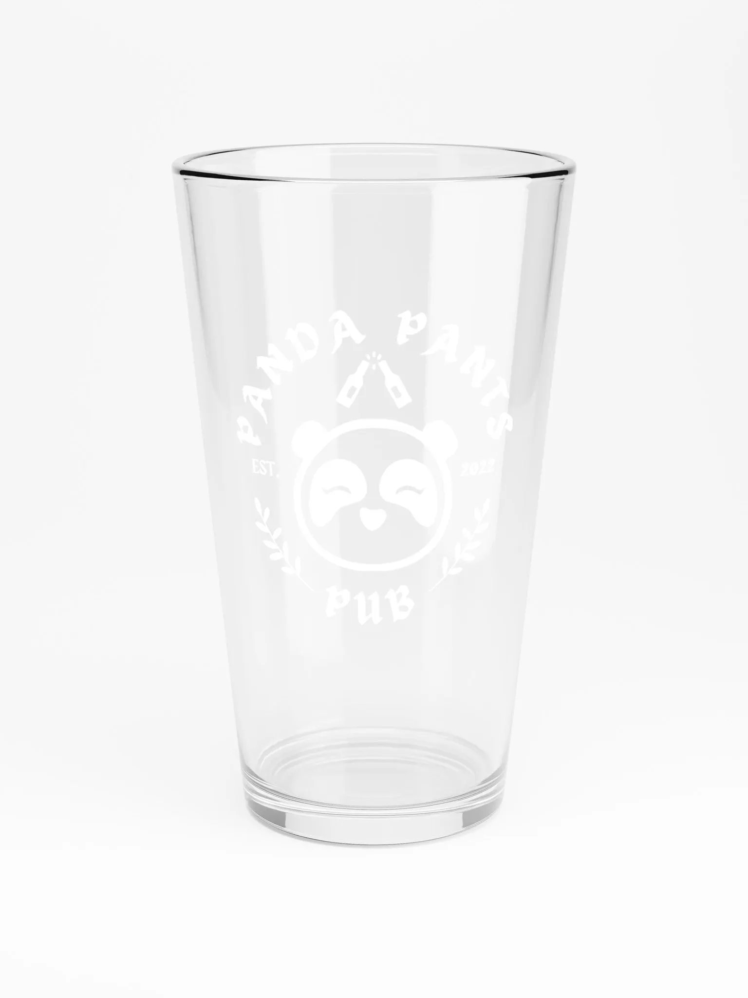 Panda Pub Pint Glass product image (3)