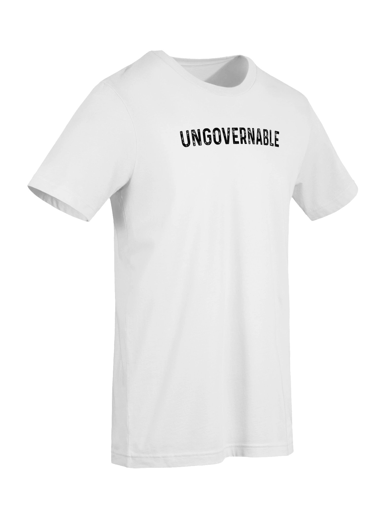 Ungovernable White T-Shirt product image (7)