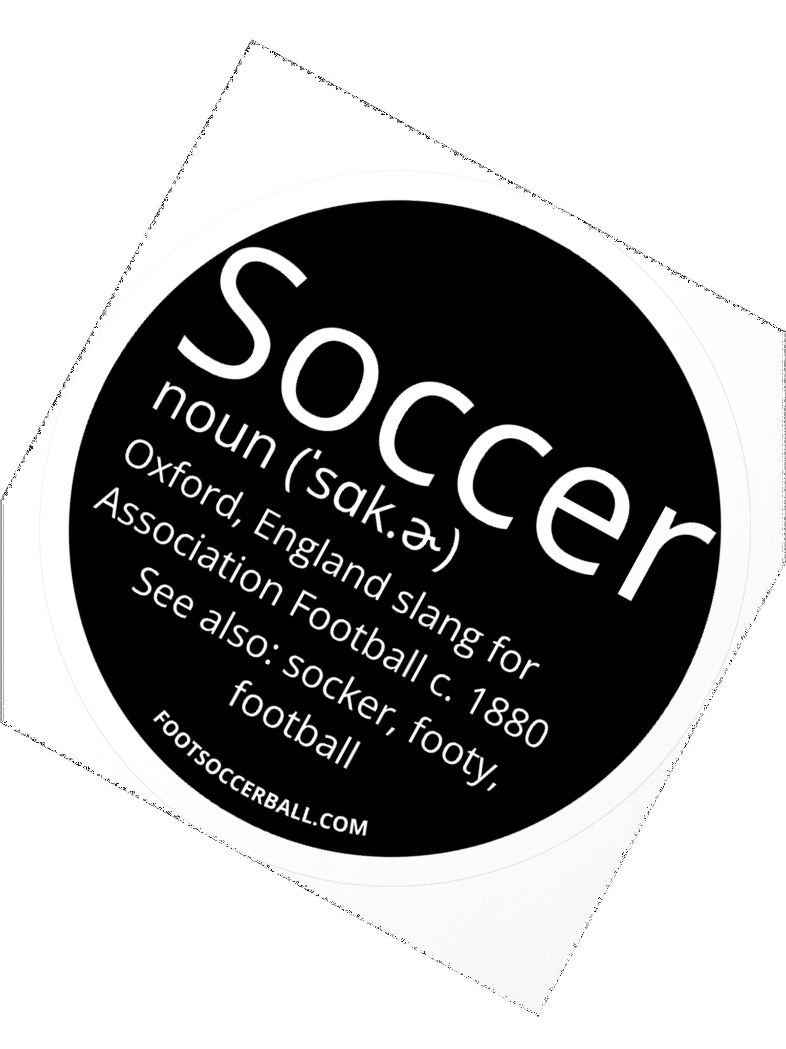 Soccer Definition sticker product image (2)