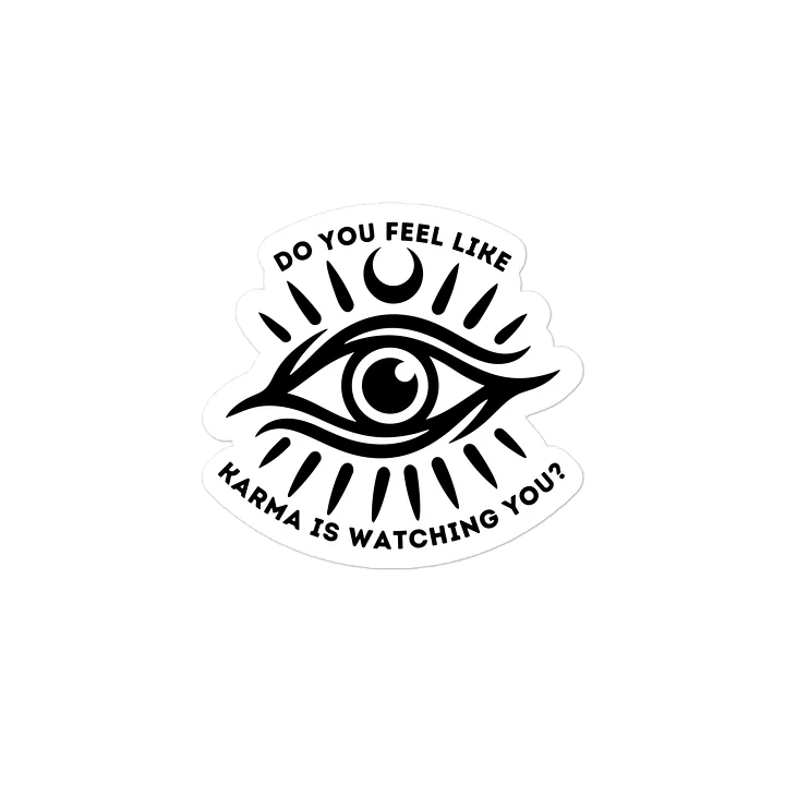 Karma Die-Cut Stickers product image (2)