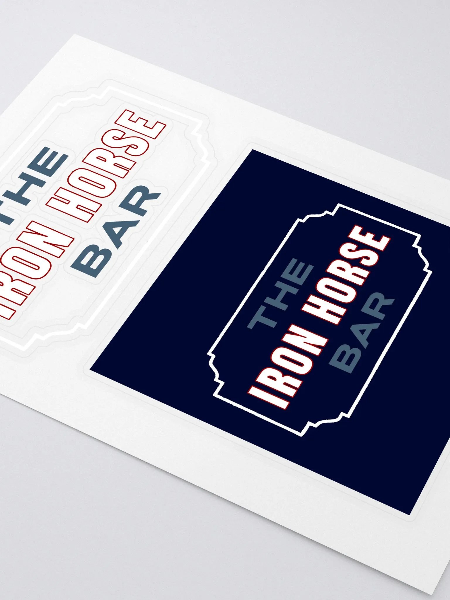 The Iron Horse Bar Stickers product image (2)