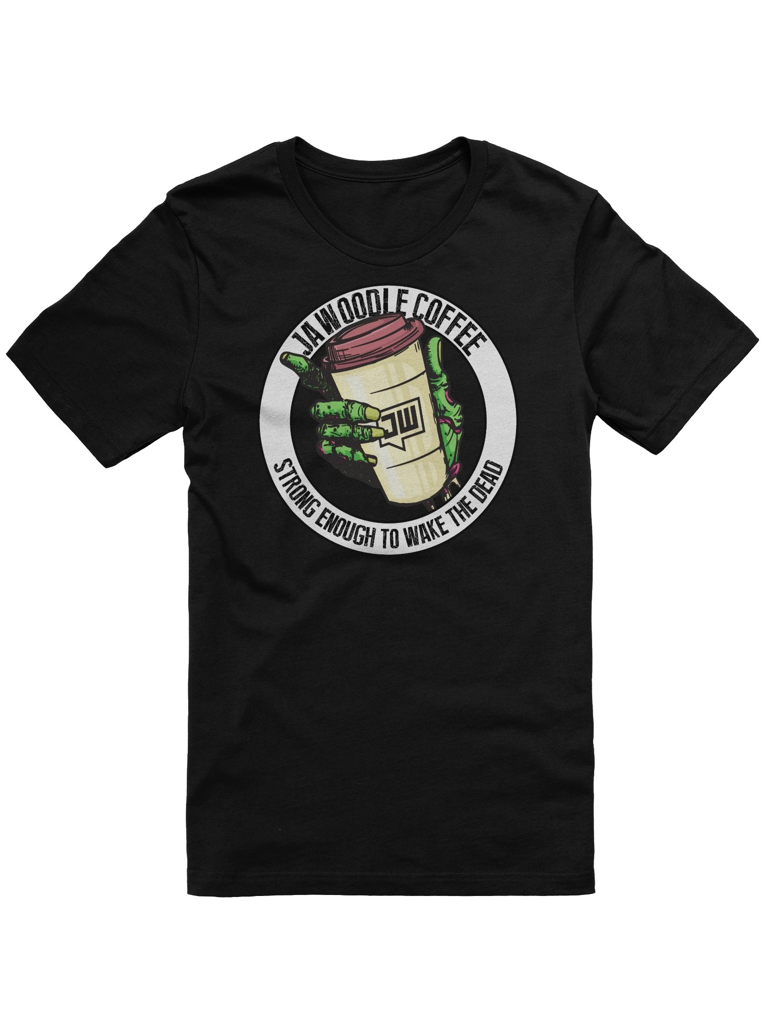 JaWoodle Coffee T-Shirt - Round product image (2)