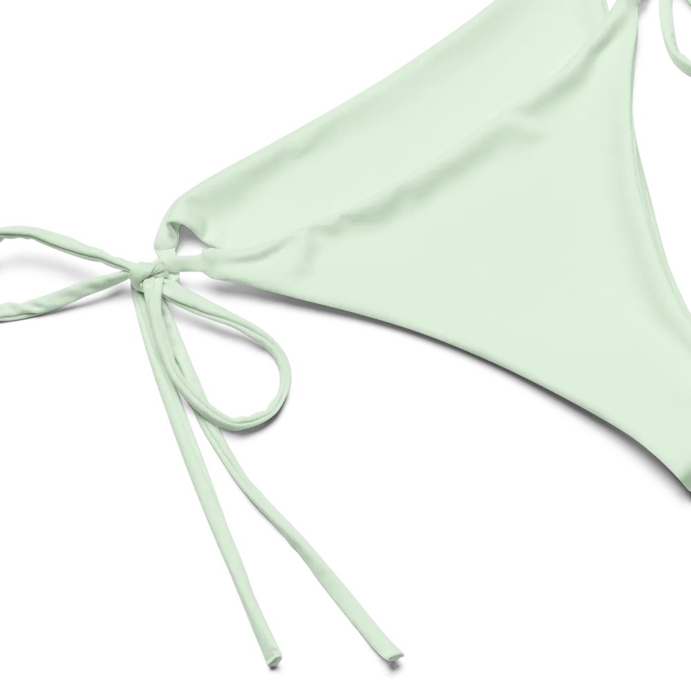 Honeydew Recycled String Bikini Bottom product image (3)