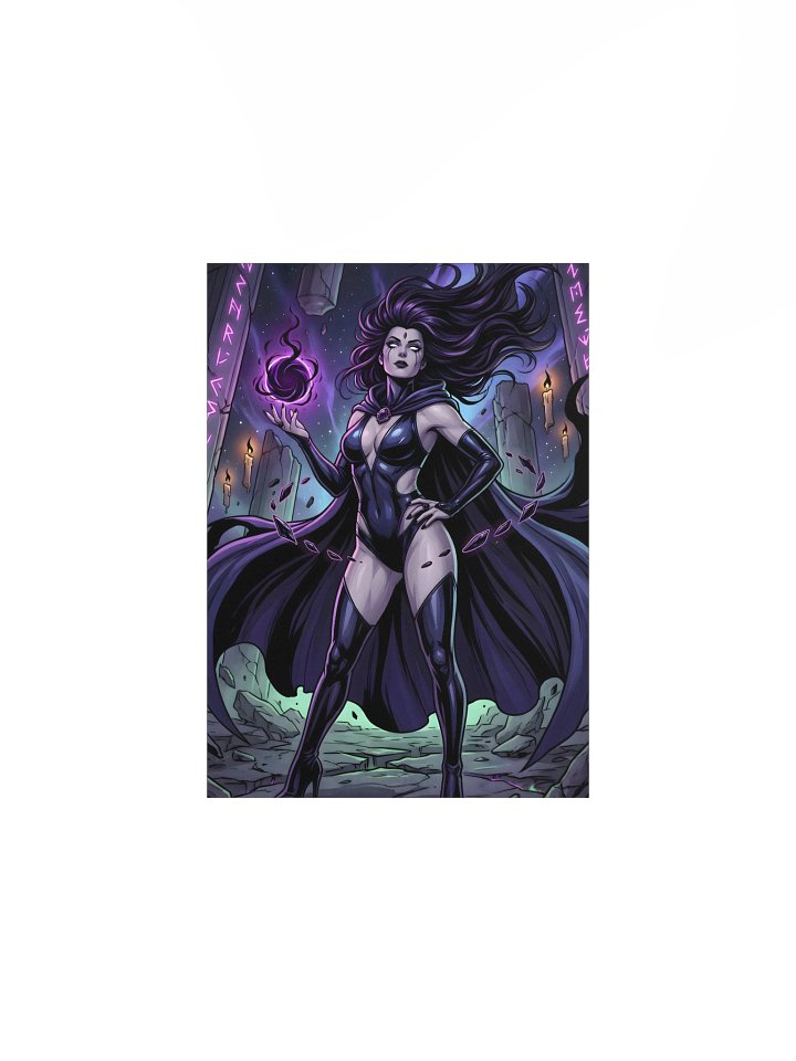 Crimson Jester — Neon Chaos Villain | Pop Art Poster product image (5)