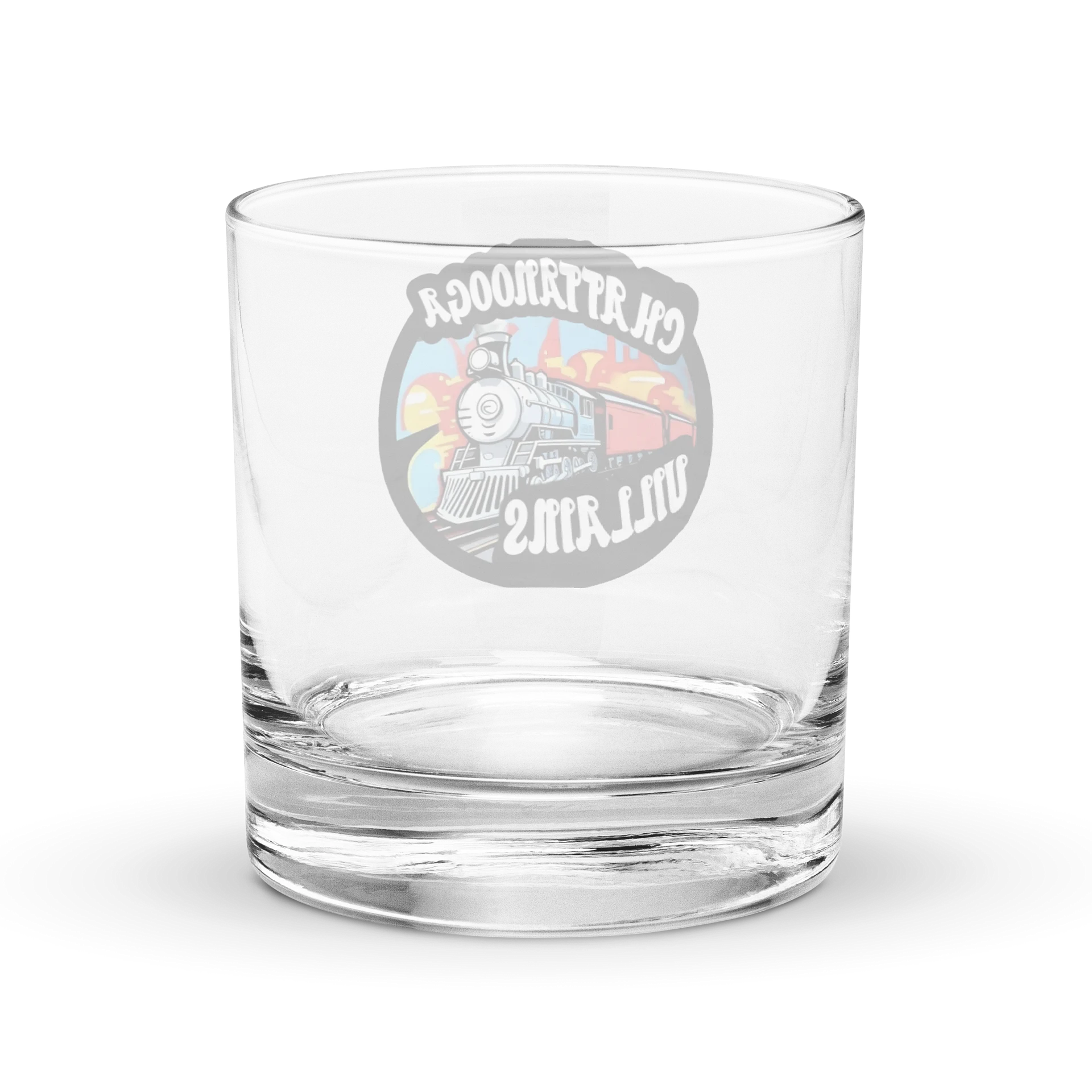 Chattanooga Villains Rocks Glass product image (5)