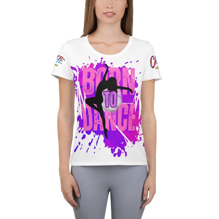 Dynamic Born to Dance Huge Print Athletic Tee product image (2)
