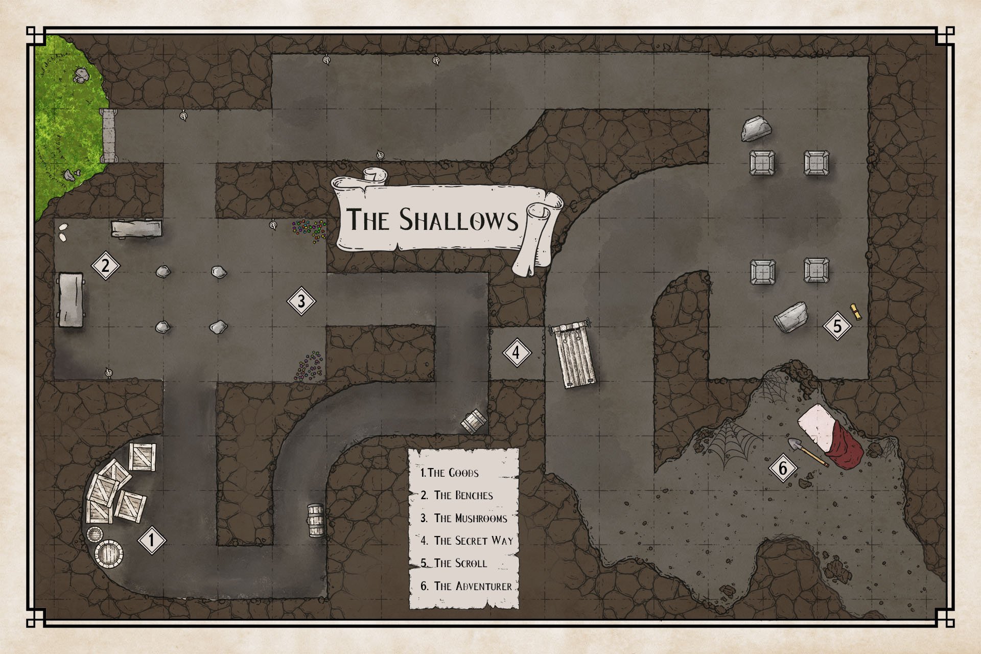 Embark on an Adventure with The Shallows: A Short Dungeon product image (3)