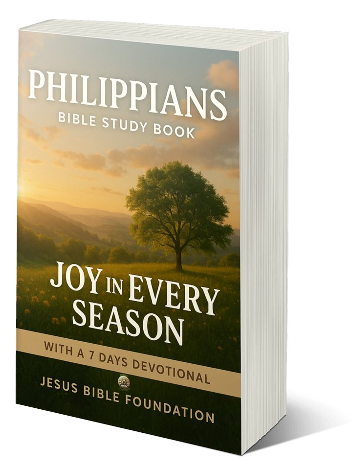 Philippians Bible Study Book: Joy in Every Season With A 7 Days Devotional product image (1)