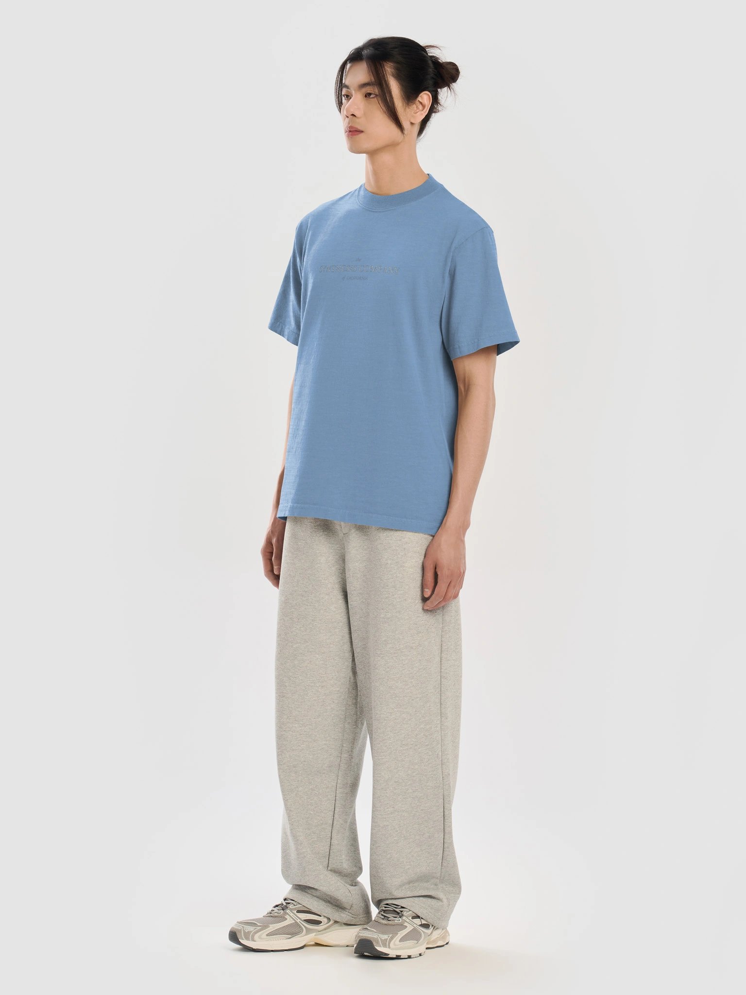 Synthesis — Micro Dot Tee / Washed Denim product image (7)